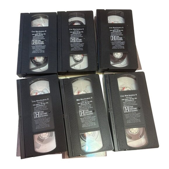 Civil War Journal II VHS Box Set By History Channel - Hosted By Danny Glover - 6 - Picture 4 of 4